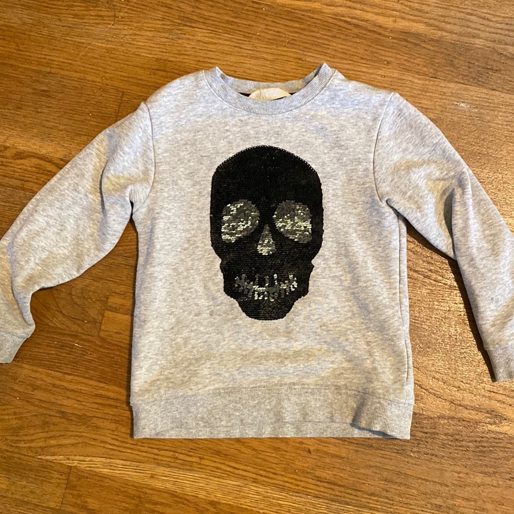 H&M sequin-flip Sweatshirt